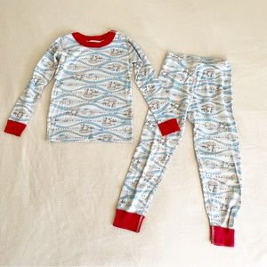 Hanna Andersson | Star Wars AT-AT Walker Holiday Long John Pajama Set